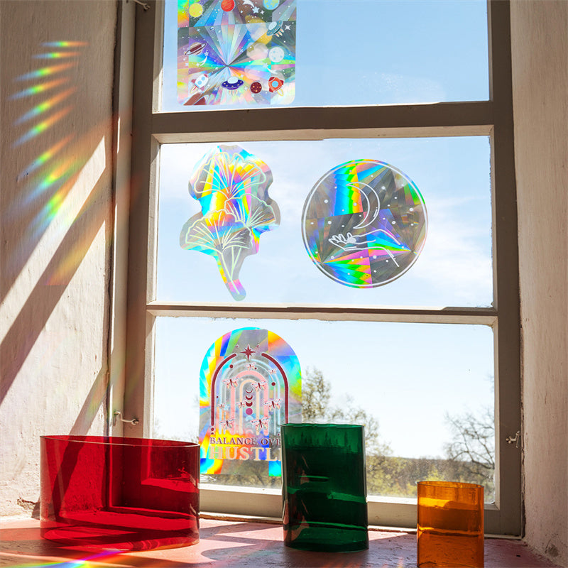 Rainbow Window Sun Catcher Stickers🌈