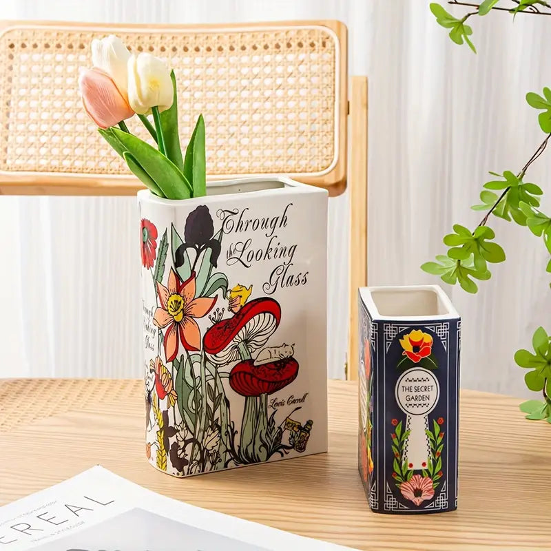 Flower / Propagation Ceramic Book Vases