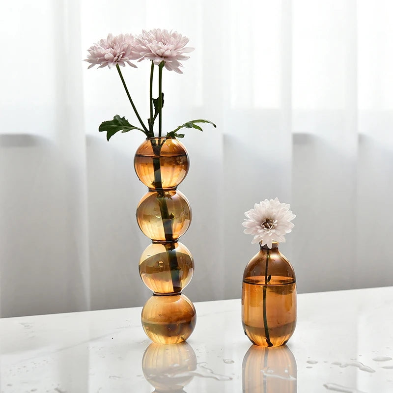 Amber Propagation Vases