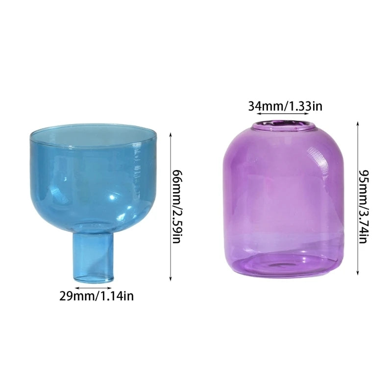 Colorful Glass Vases