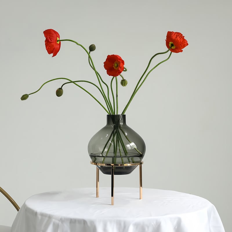 Propagation / Flower Vase with a metal stand