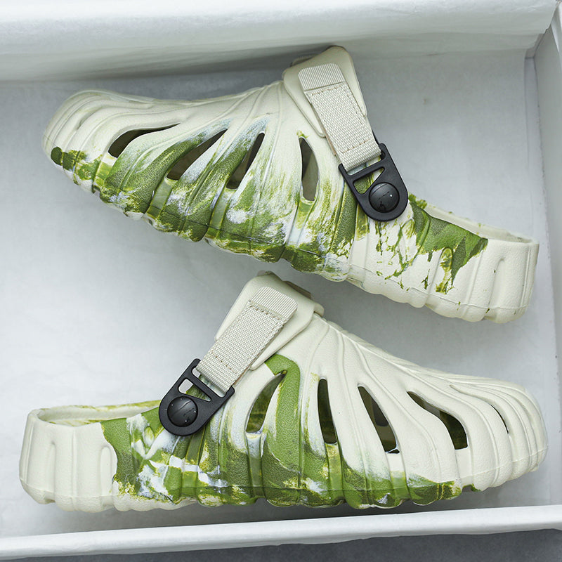 Variegated Monstera Shoes