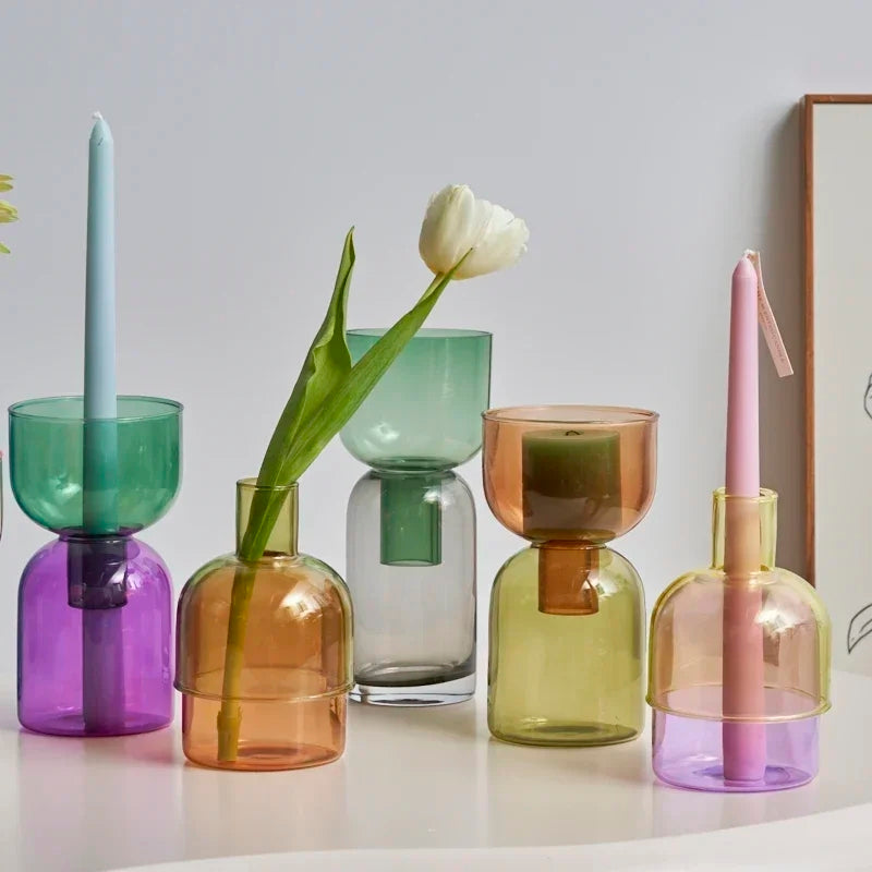 Colorful Glass Vases