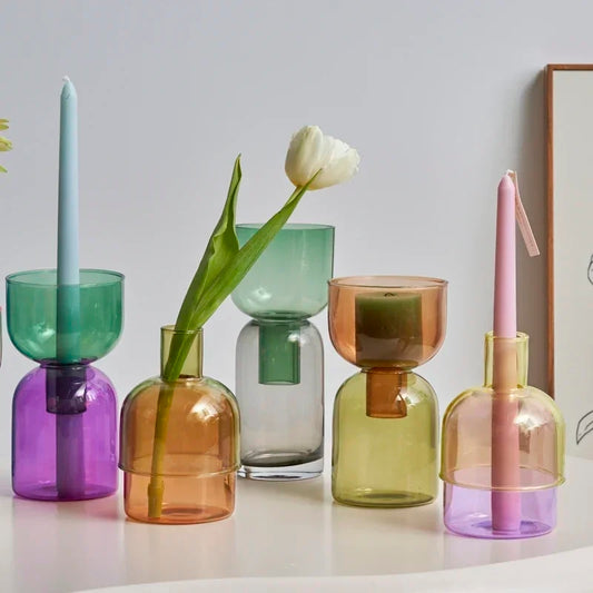 Colorful Glass Vases