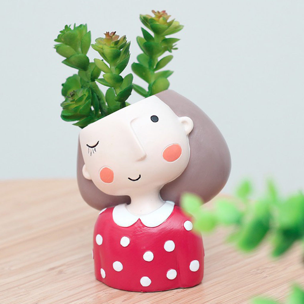 Nordic Girl Succulent Planter