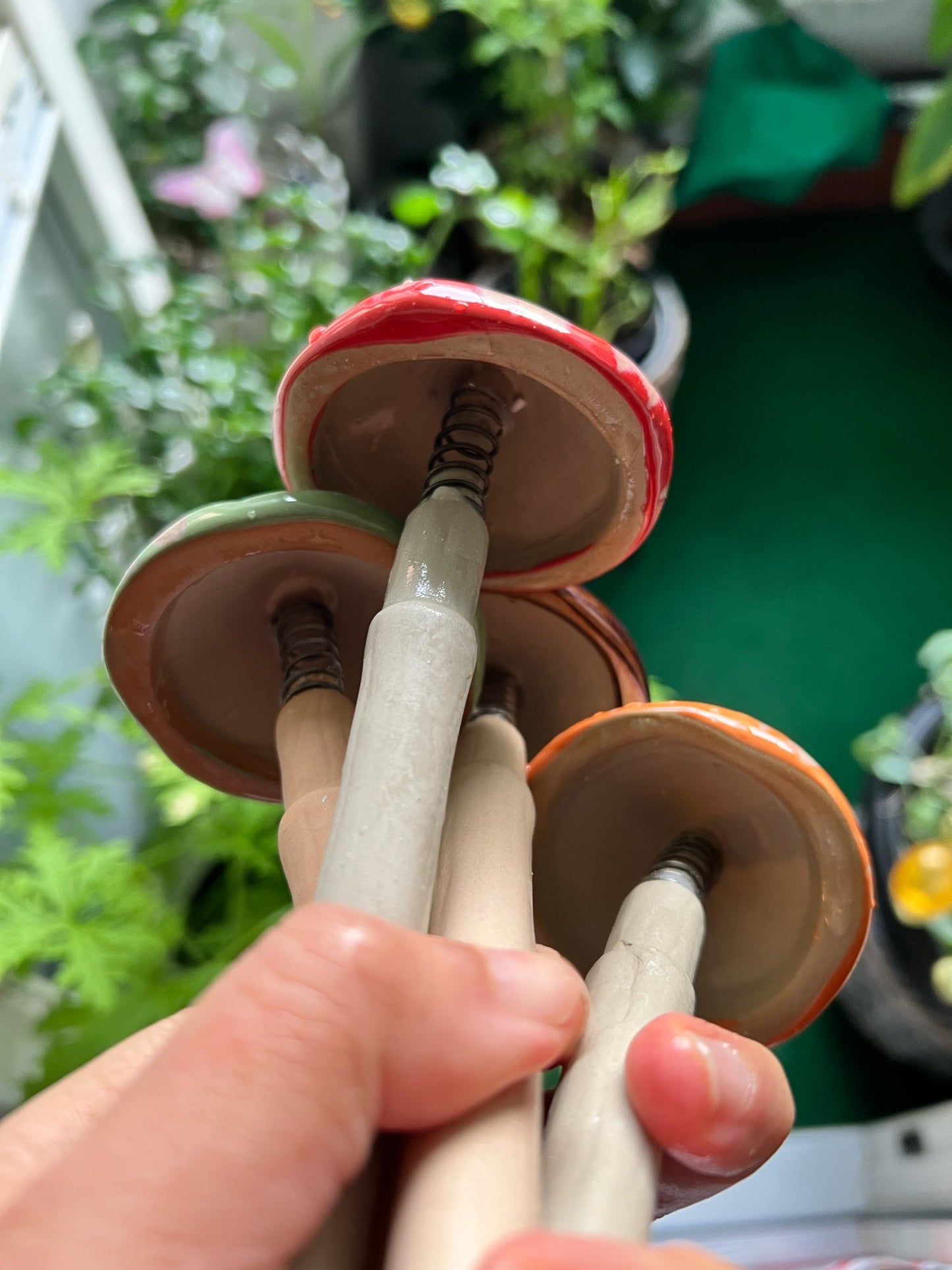 Decorative Mushrooms (set of 4)