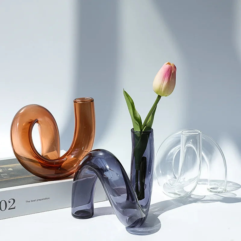 Curve Glass Vase