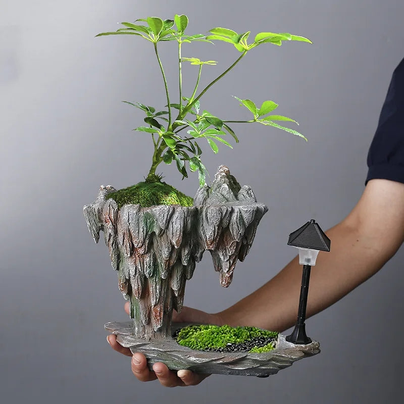 Floating Rock Island Pot