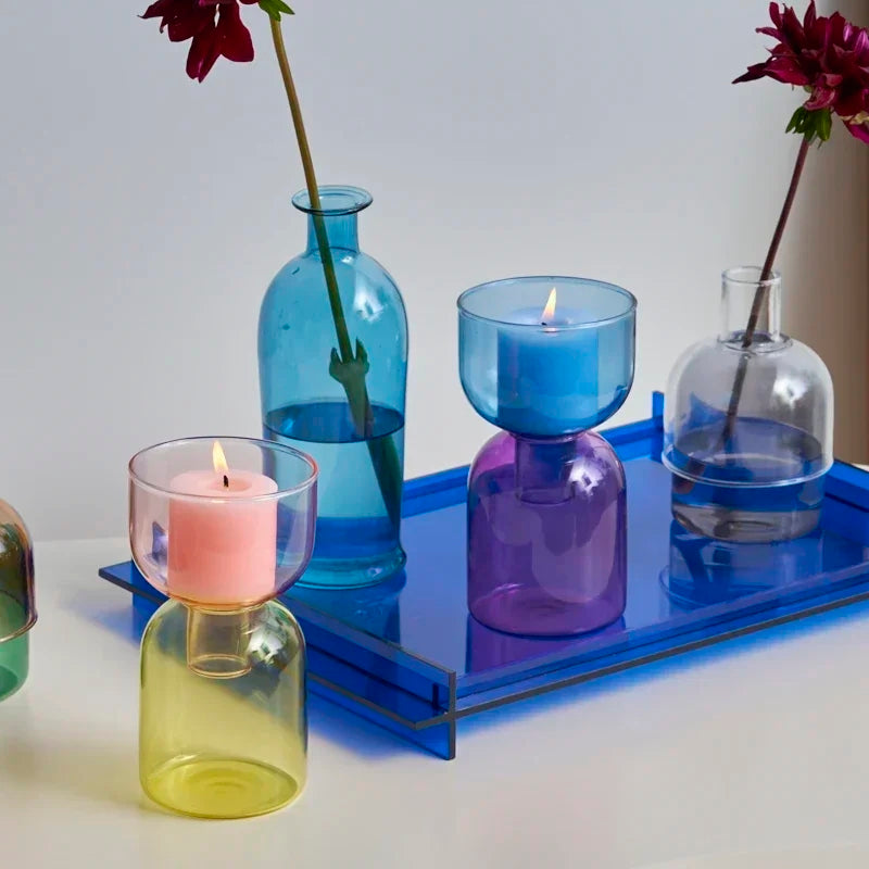 Colorful Glass Vases