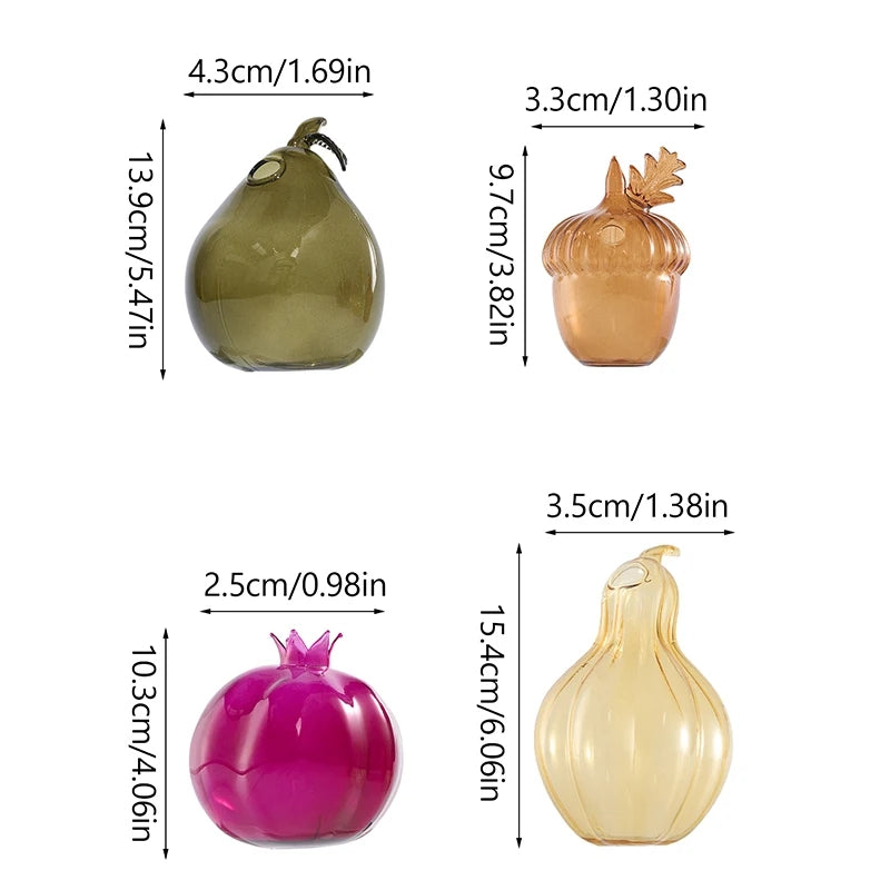 Propagation vases (set of 4)