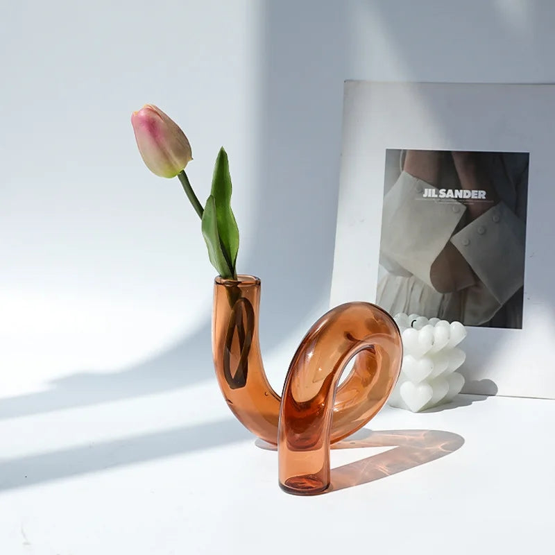 Curve Glass Vase