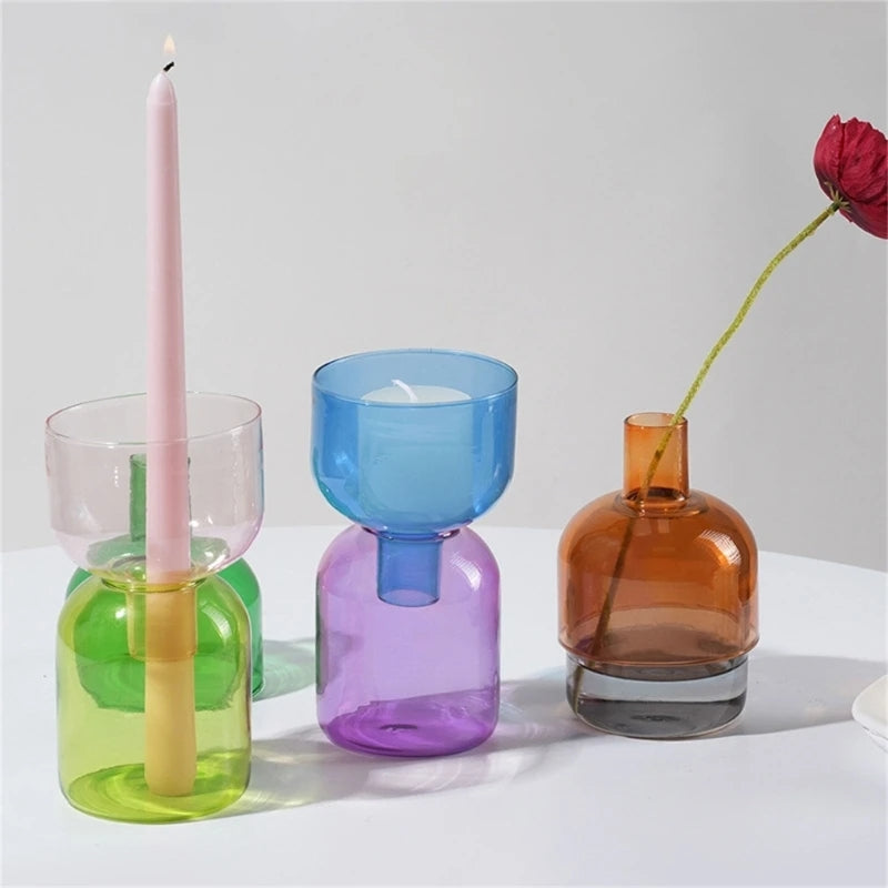 Colorful Glass Vases