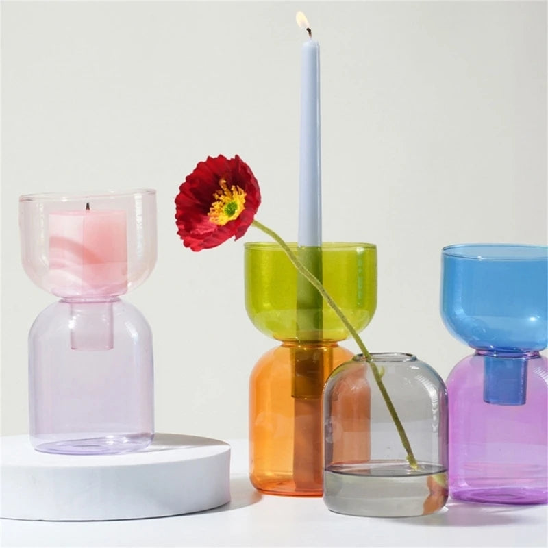 Colorful Glass Vases