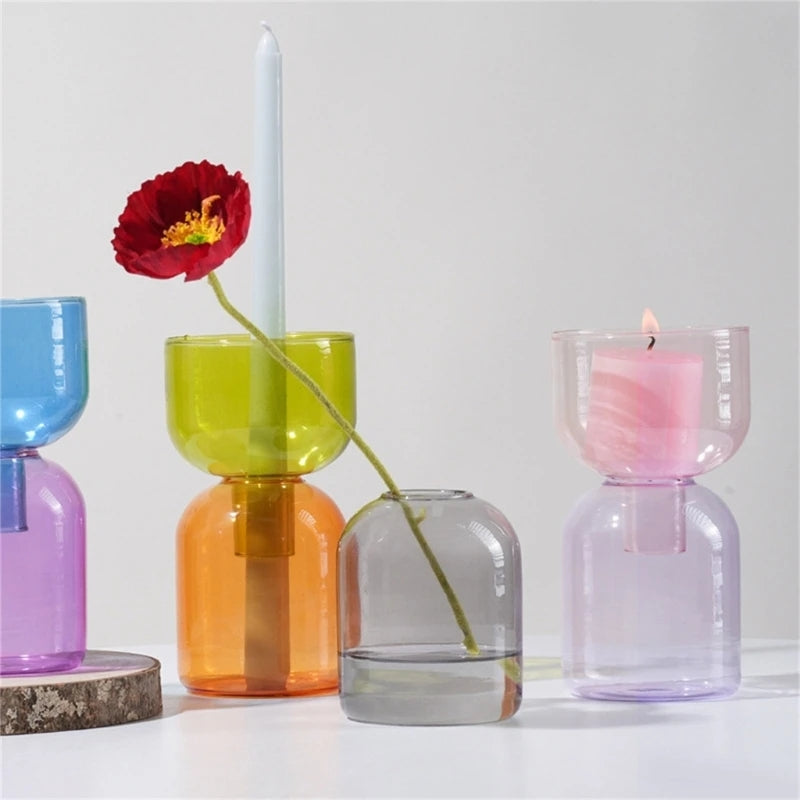 Colorful Glass Vases