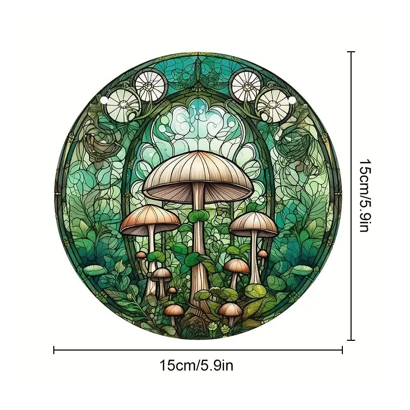 Mushroom Acrylic Decorative Panel