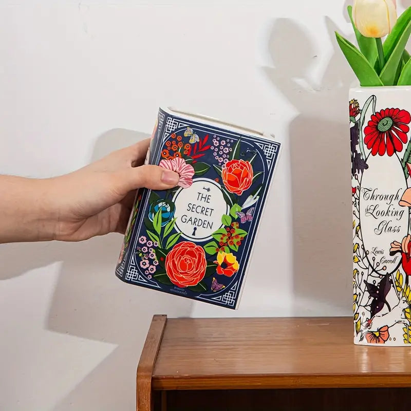 Flower / Propagation Ceramic Book Vases