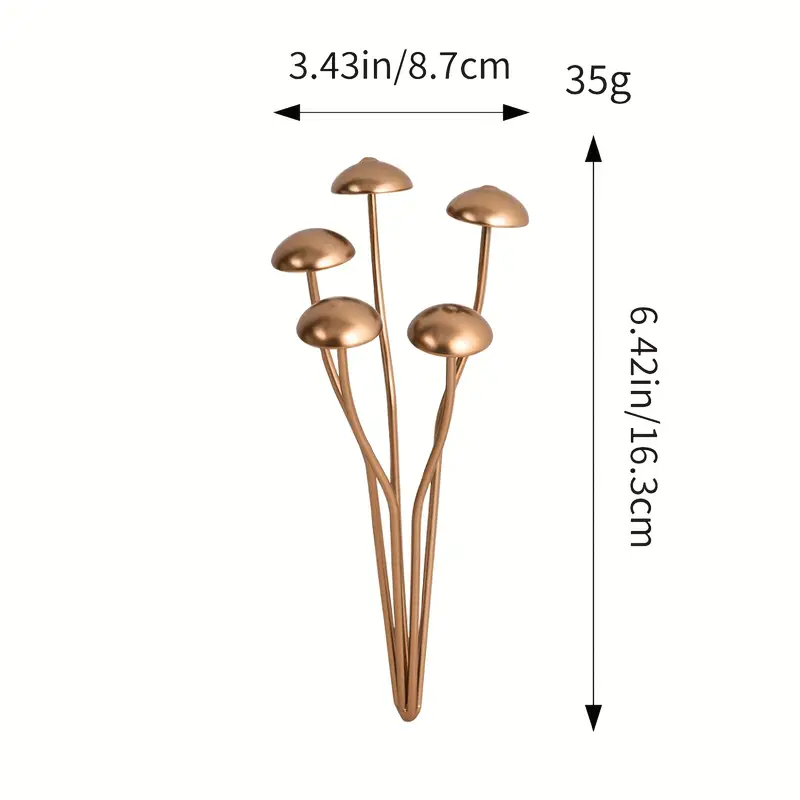 Decorative Mushroom Stakes (Set of 3)