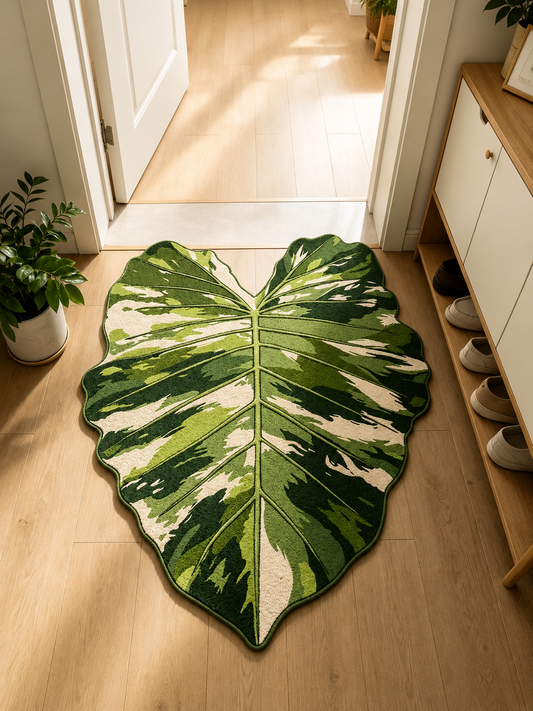 Variegated Alocasia Rug