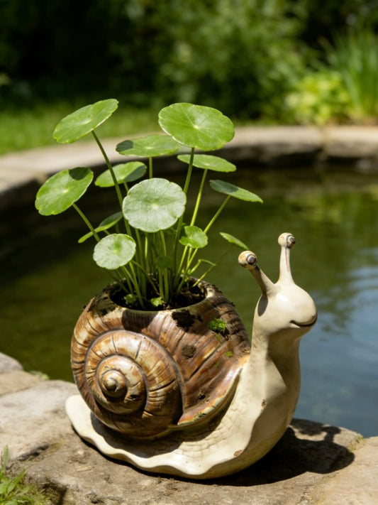 Snail Plant Pot