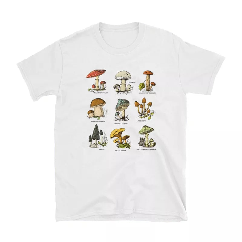 Mushroom cotton t-shirt