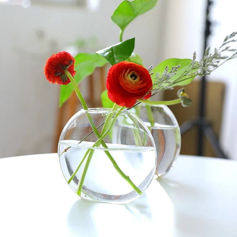 Propagation Vase With Wooden Stand