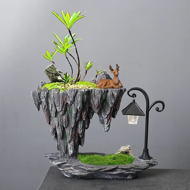 Floating Rock Island Pot