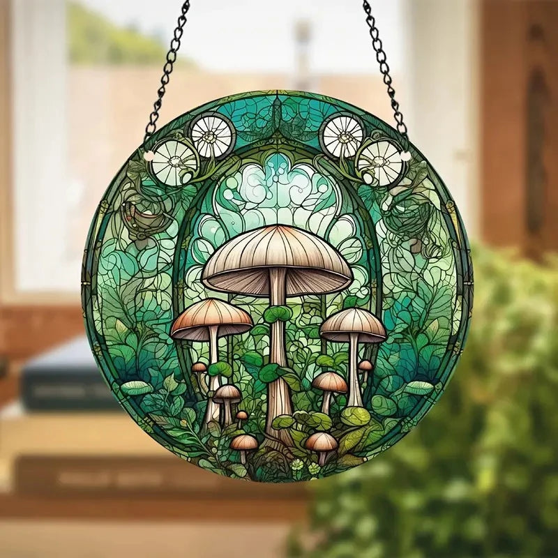 Mushroom Acrylic Decorative Panel