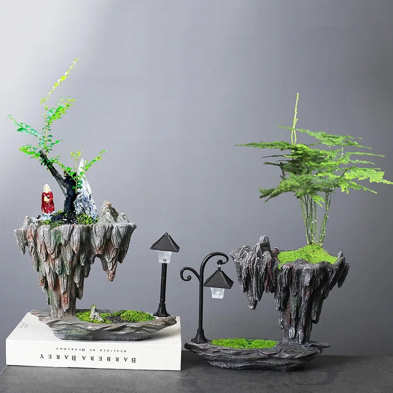 Floating Rock Island Pot