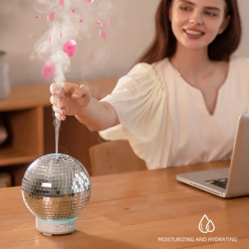 Disco Ball Rotary Diffuser Humidifier