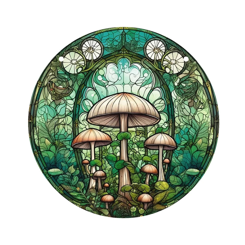 Mushroom Acrylic Decorative Panel