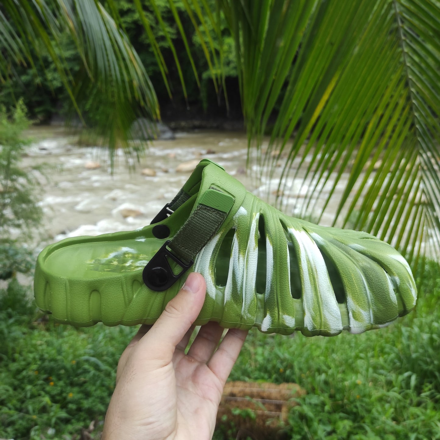 Variegated Monstera Shoes