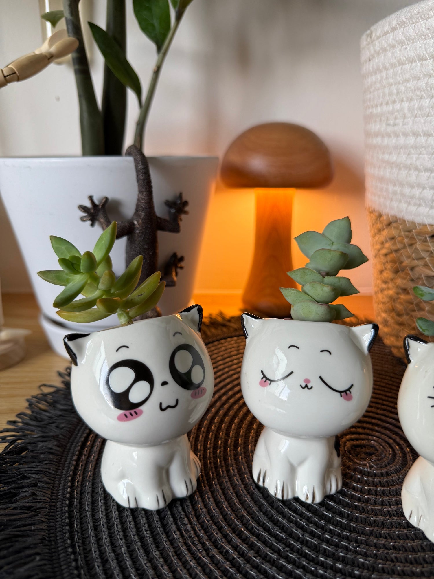 kitty plant pot Lil Kitten Squad Pots – Happyplanthome