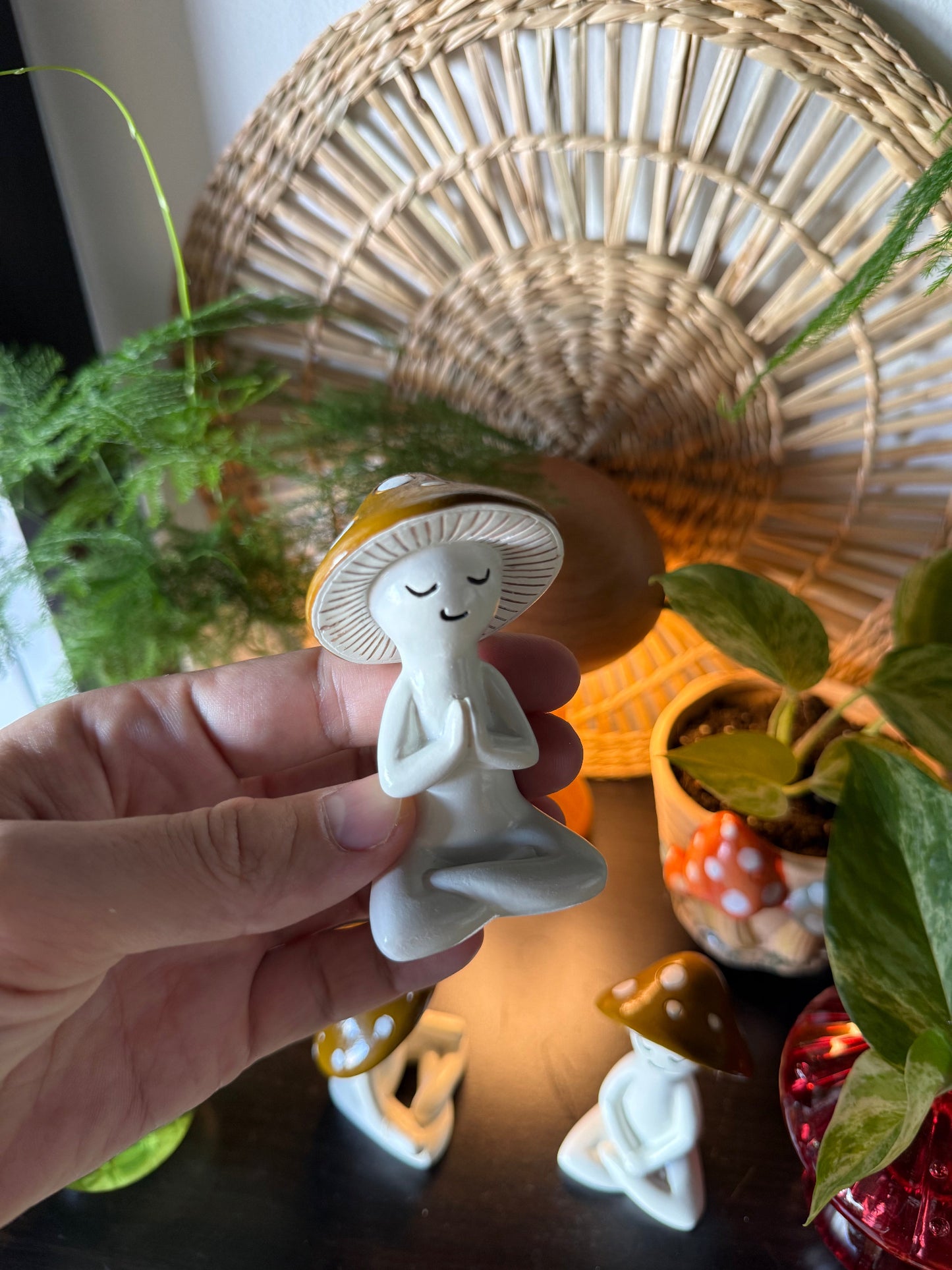 Mushroom Yogis Set of 3