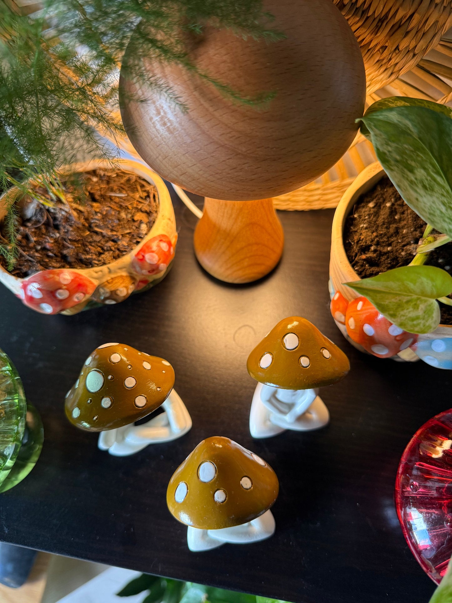 Mushroom Yogis Set of 3