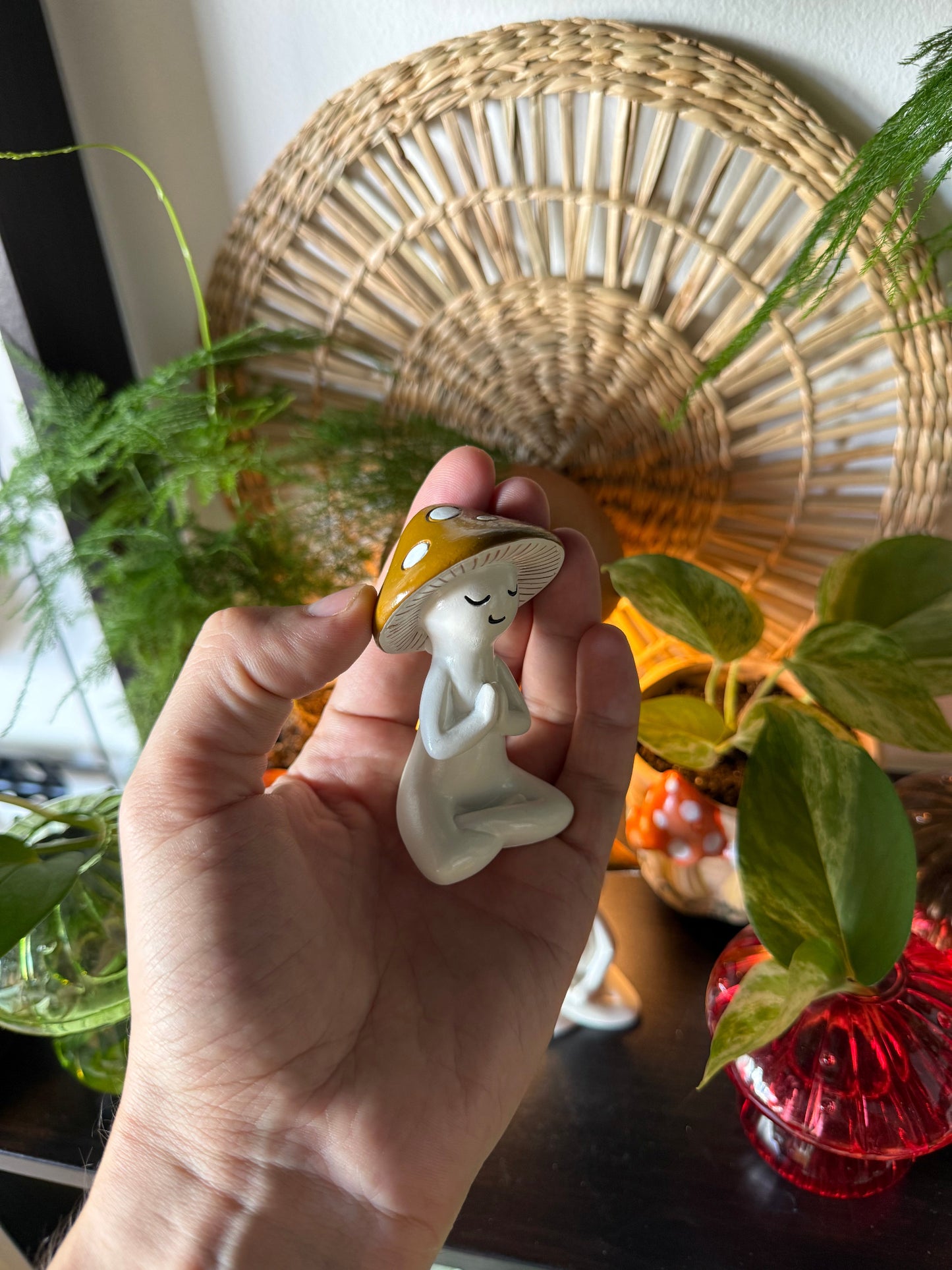 Mushroom Yogis Set of 3