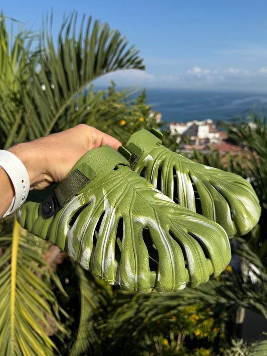 Variegated Monstera Shoes