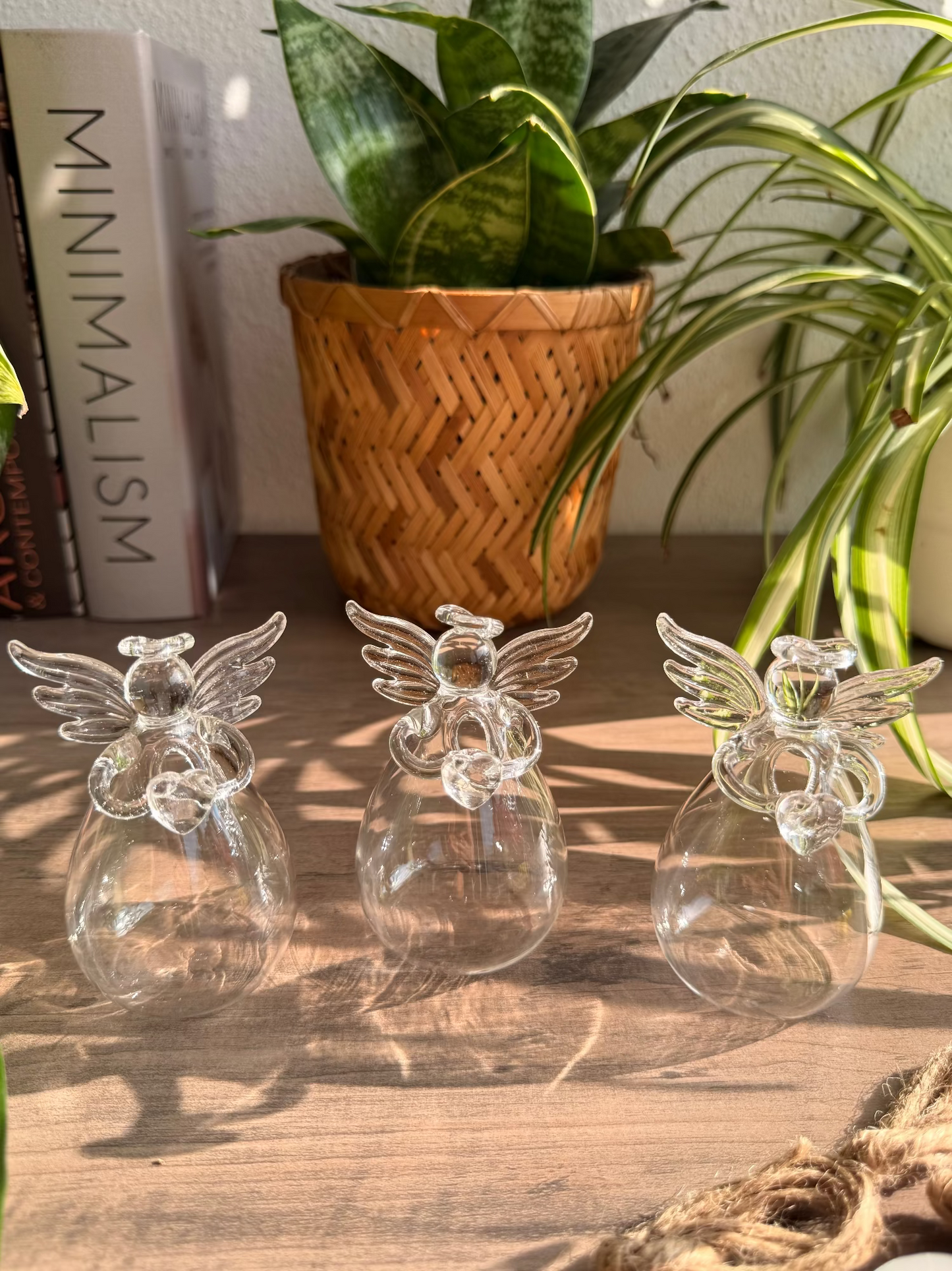 Handmade Angel Glass Vases🪽🤍