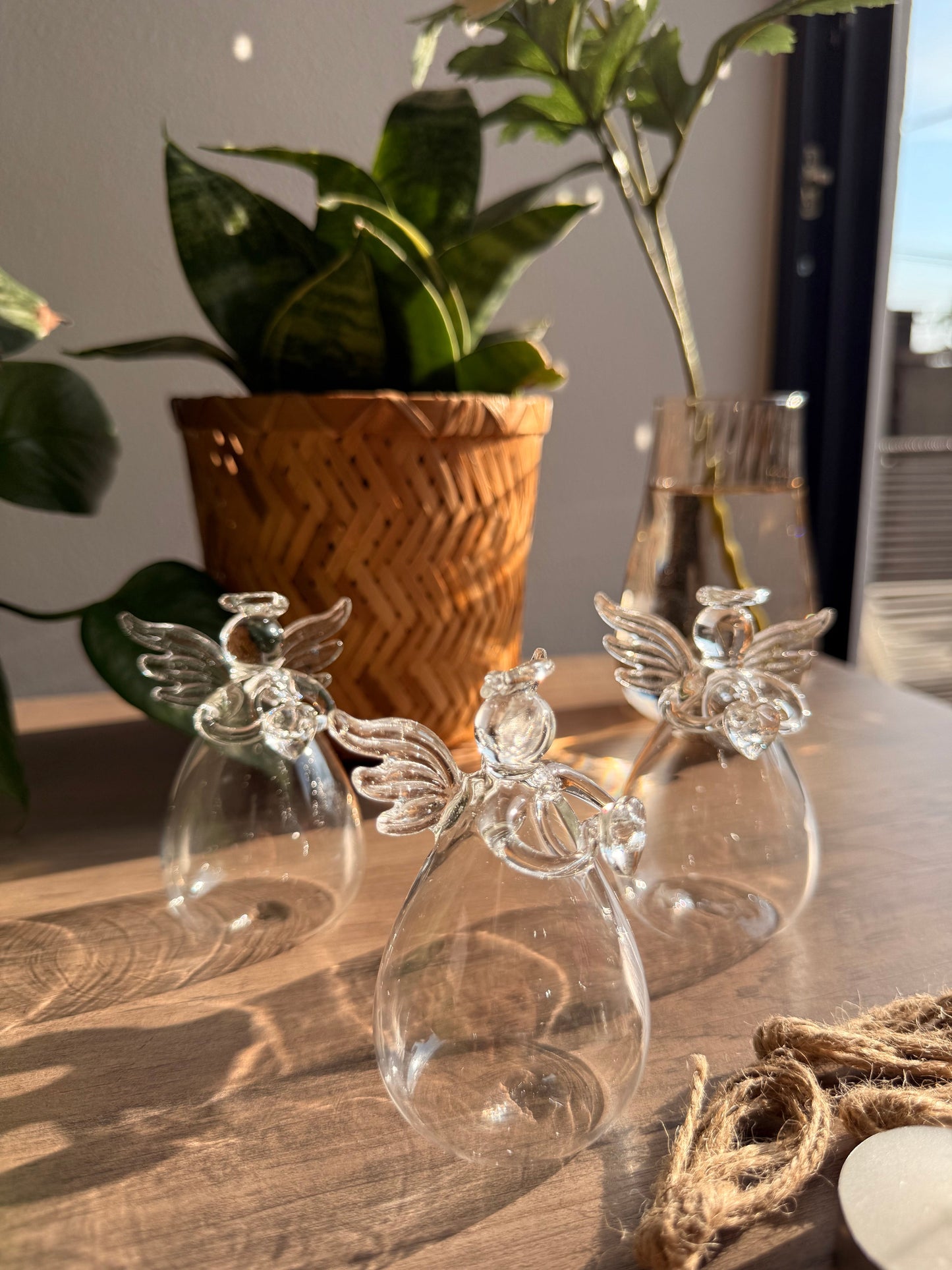 Handmade Angel Glass Vases🪽🤍