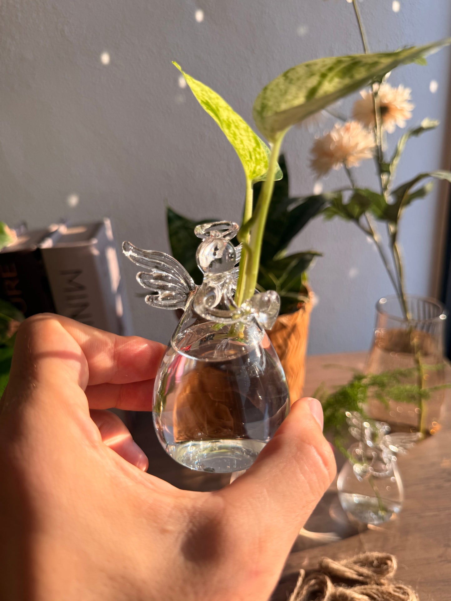 Handmade Angel Glass Vases🪽🤍
