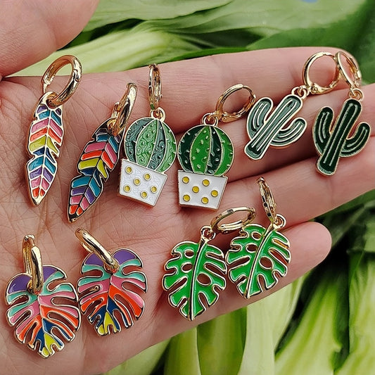 Plant Earrings (set of 5)