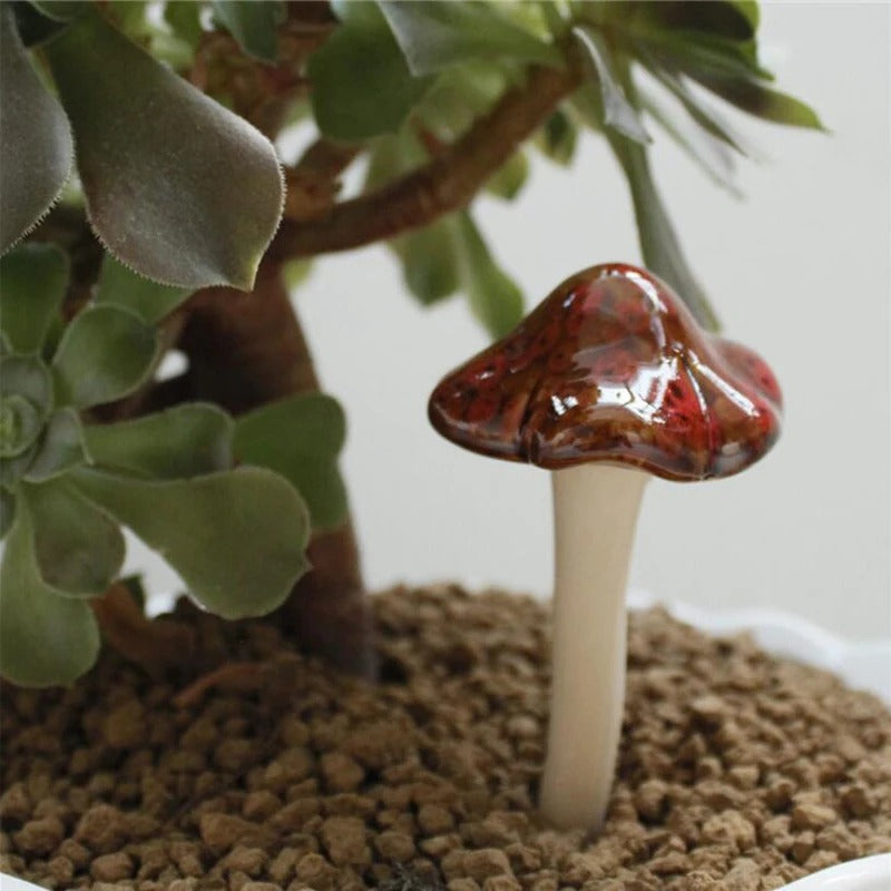 Decorative Ceramic Mushrooms