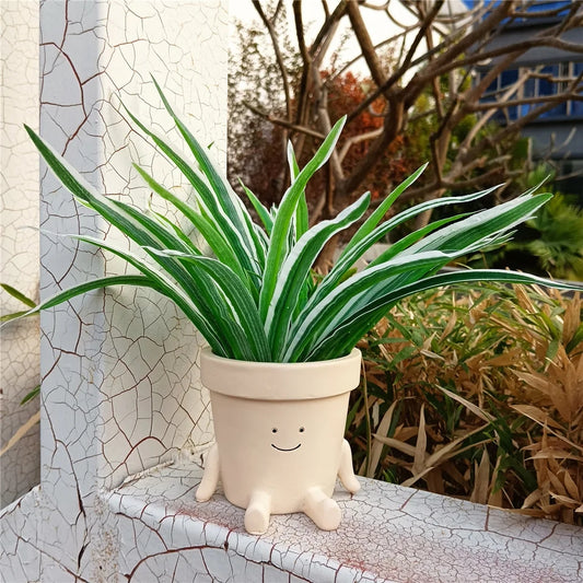 Sitting Smiling Face Planter