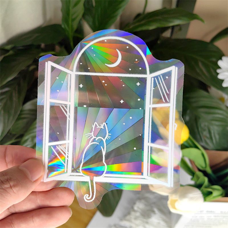 Rainbow Window Sun Catcher Stickers🌈