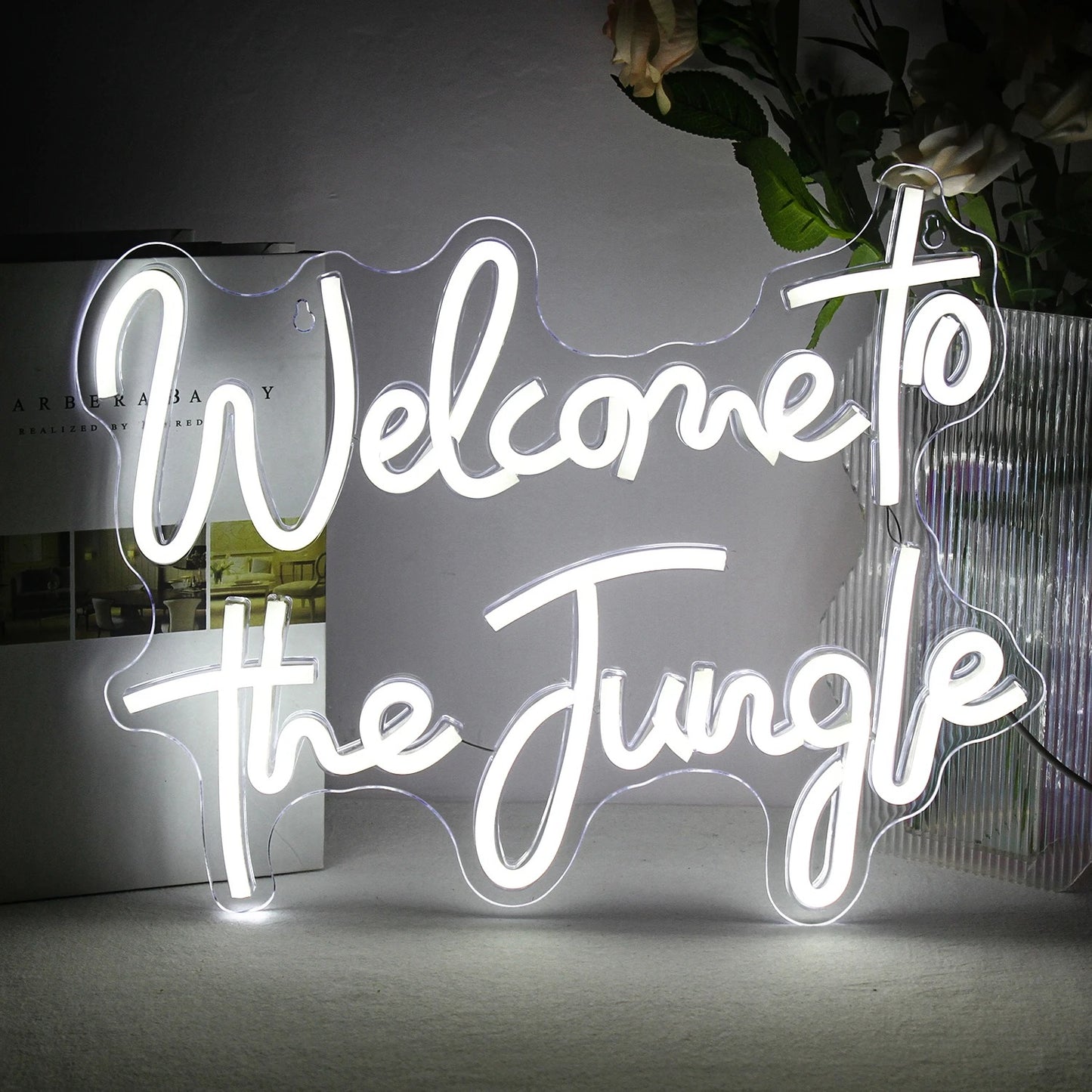 "Welcome to the jungle" LED Light